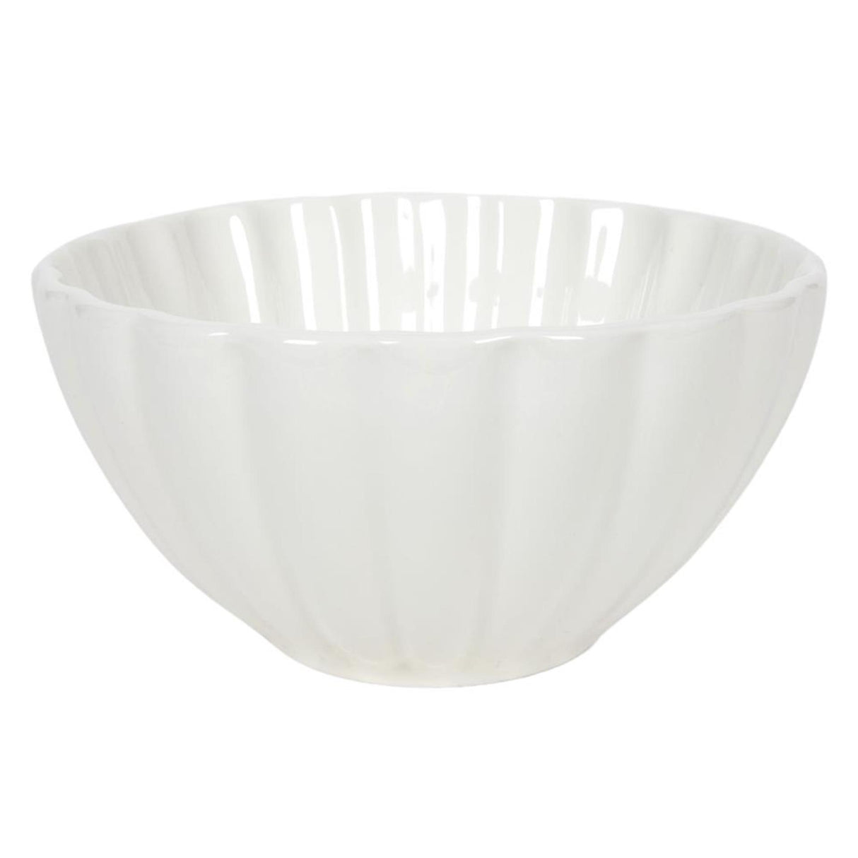 Svenska living schaaltje ø14cm flower off white 6st