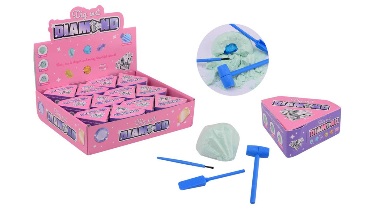 Johntoy John Toy chisel diamond in box