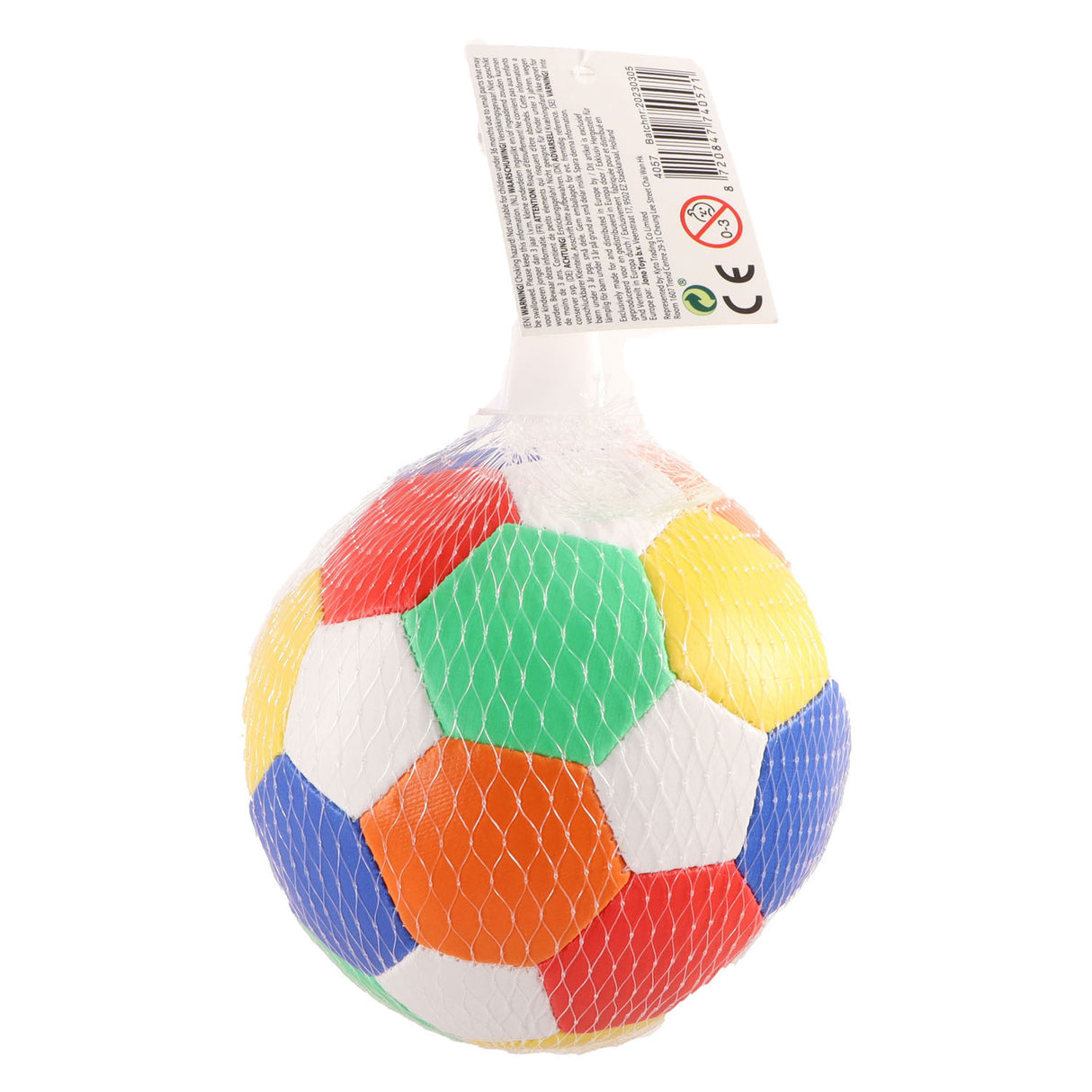 JONO TOYS Soft Fussball, 10 cm