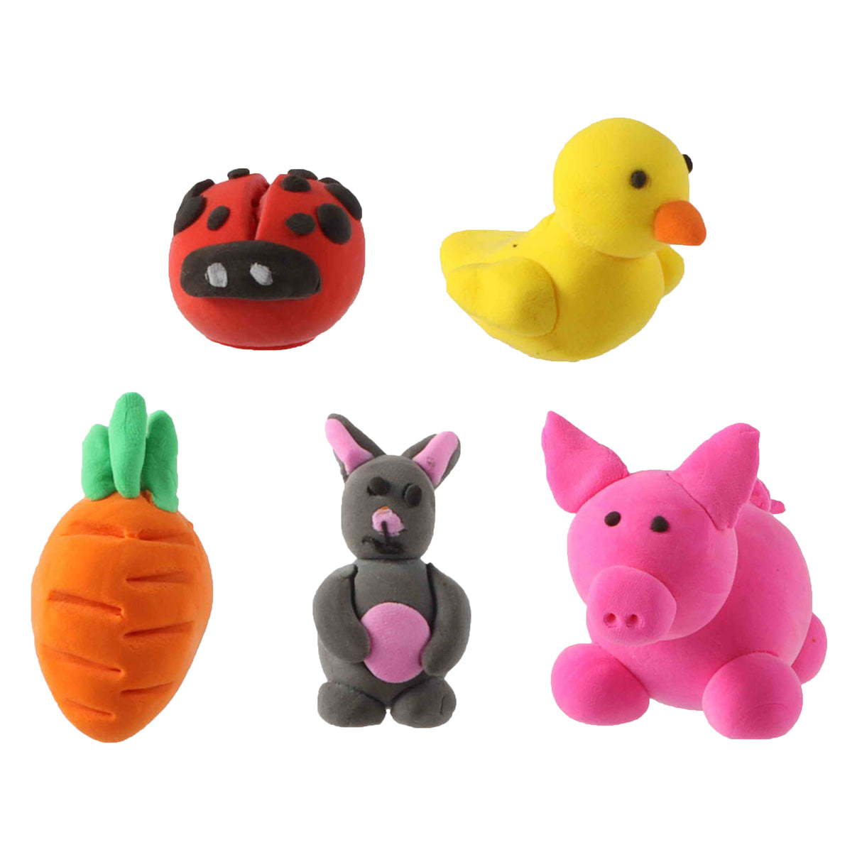 Jono Toys Clay Soft Clay 12 grams, 36 colors