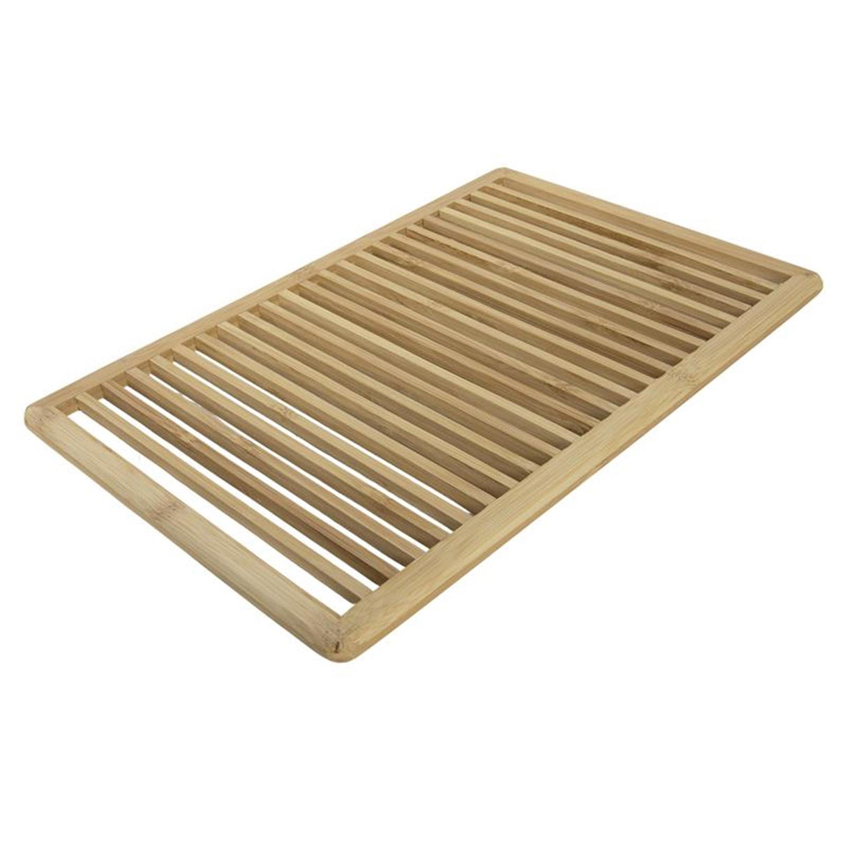 Svenska elävä lasinalusta bambu uurrettu 30x20cm