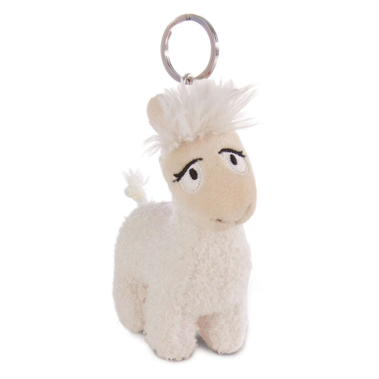 Nici Pluchen Keychain Lama Lady, 10cm