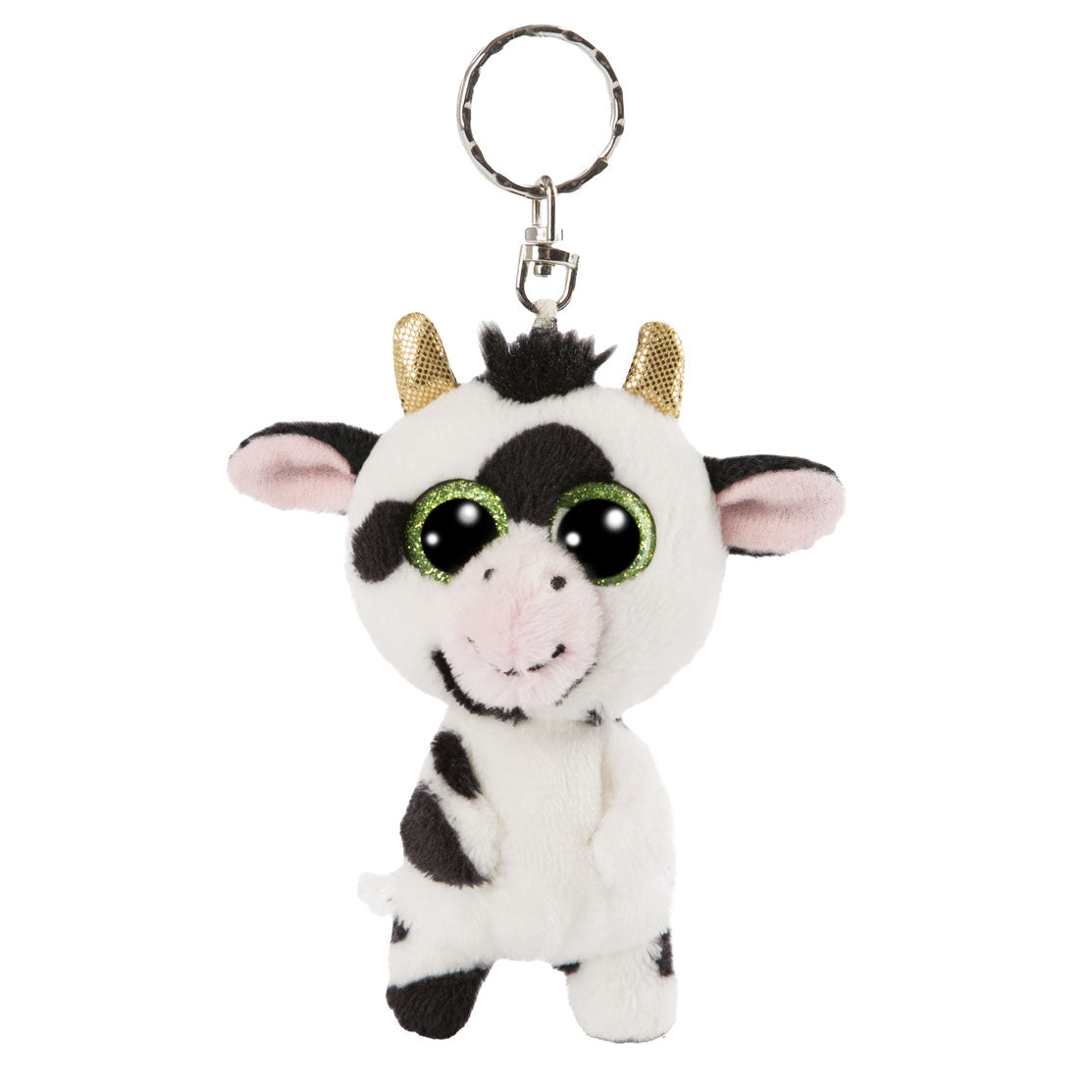 Nici glubschis Pluchen Keychain krava, 9cm