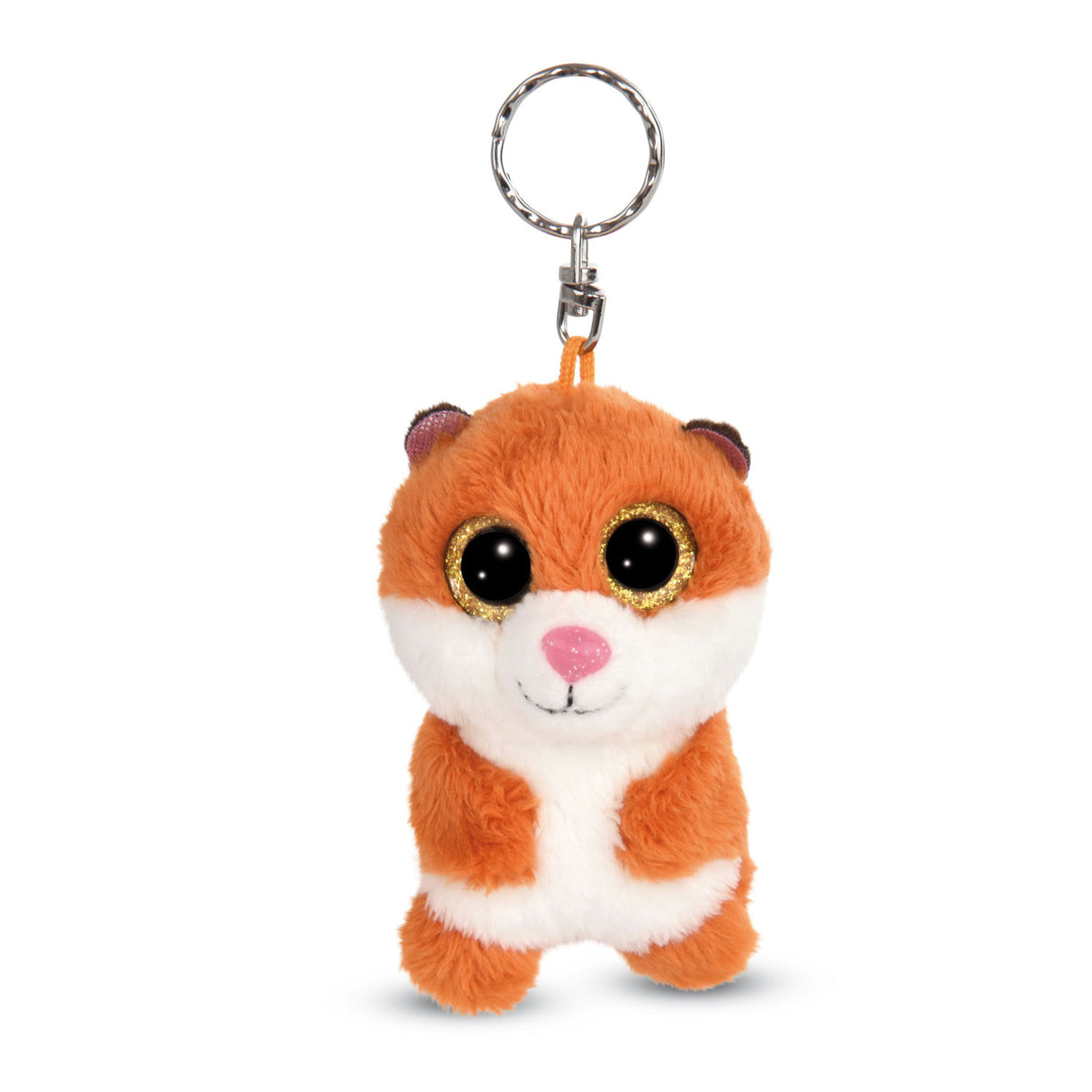 Nici Glubschis Pluchen Keychain Hamster Stubbi, 9cm