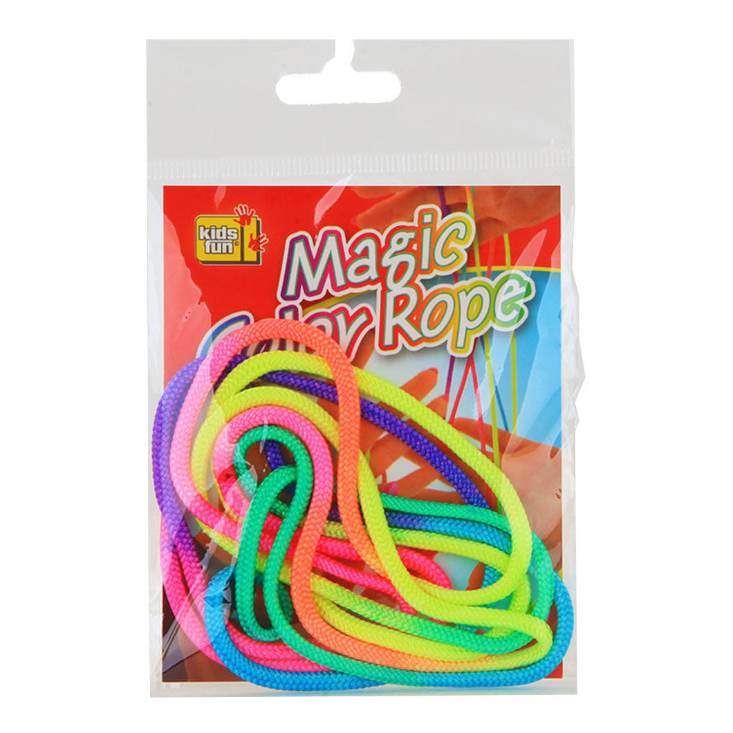 Rainbow fingert rope