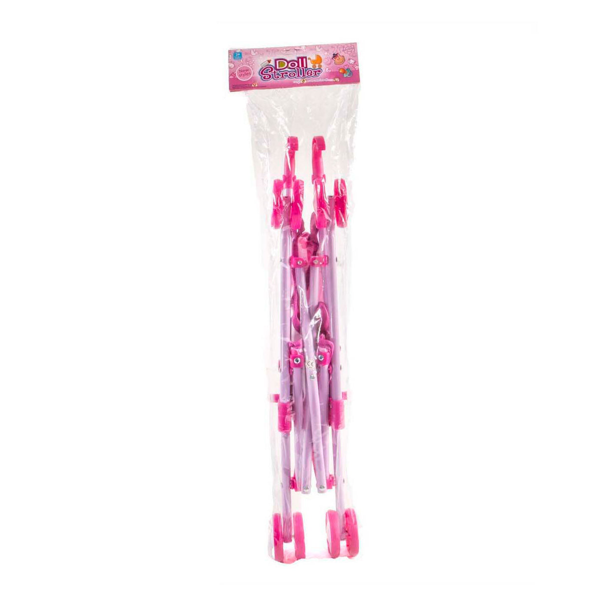 Jono Toys Poppenbuggy Hartjes Pink