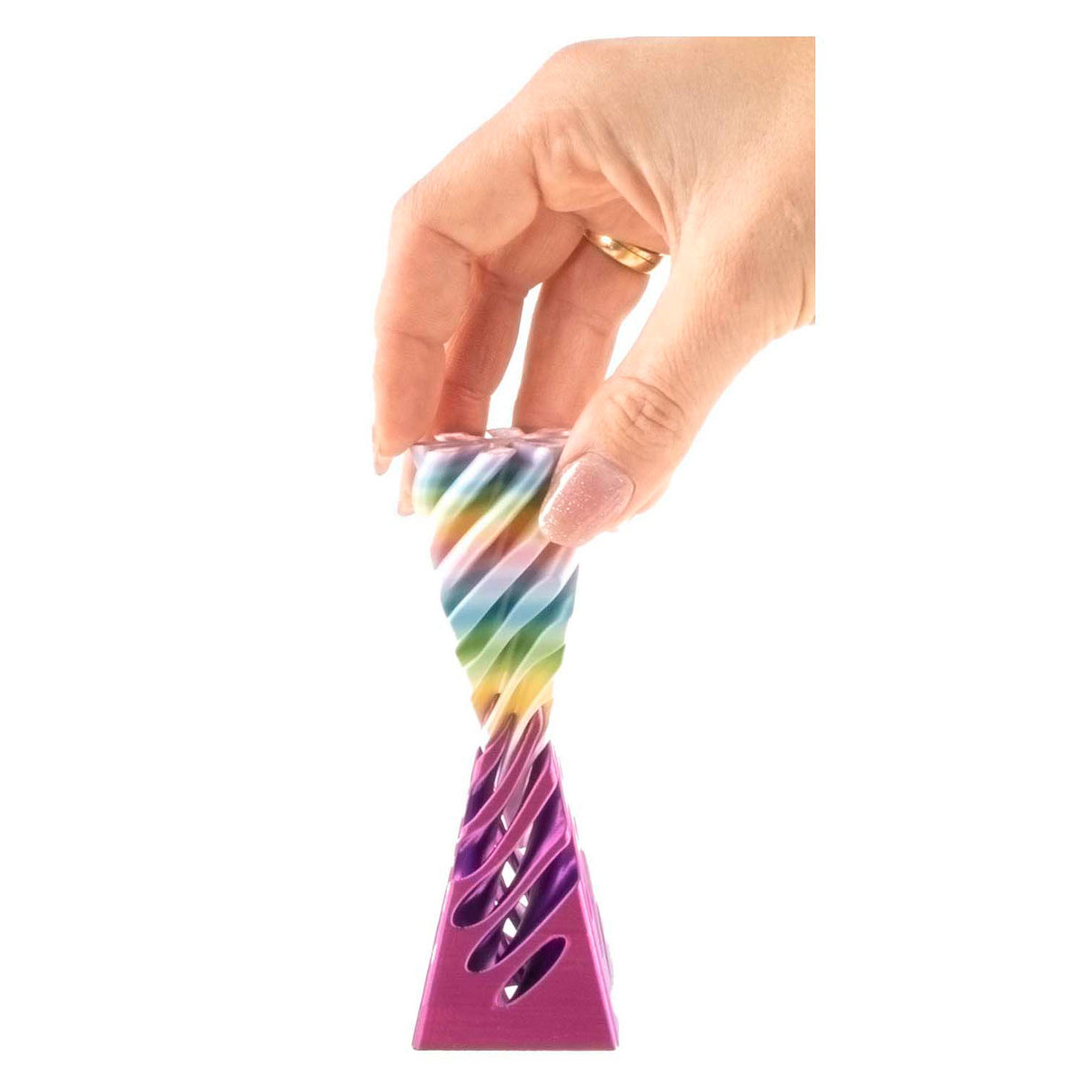 Jono Toys Magical 3D Fidget Tower Pyramid Large