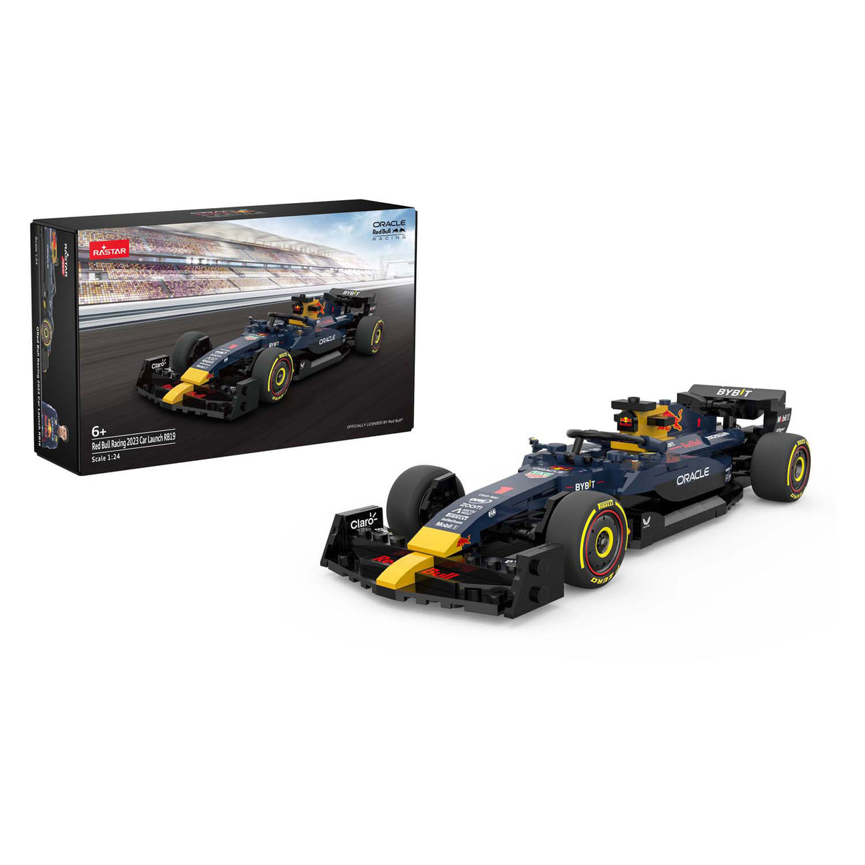 Jono toys rastar 1:24 red bull racing rb19 bouwset