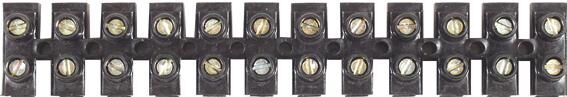 Hella kroonsteen pvc terminal strip 16 qmm 12 polig