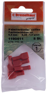 Hella bananenstekker female disconnectors, ins 6.3x0.8mm 0.25-1.0 qmm