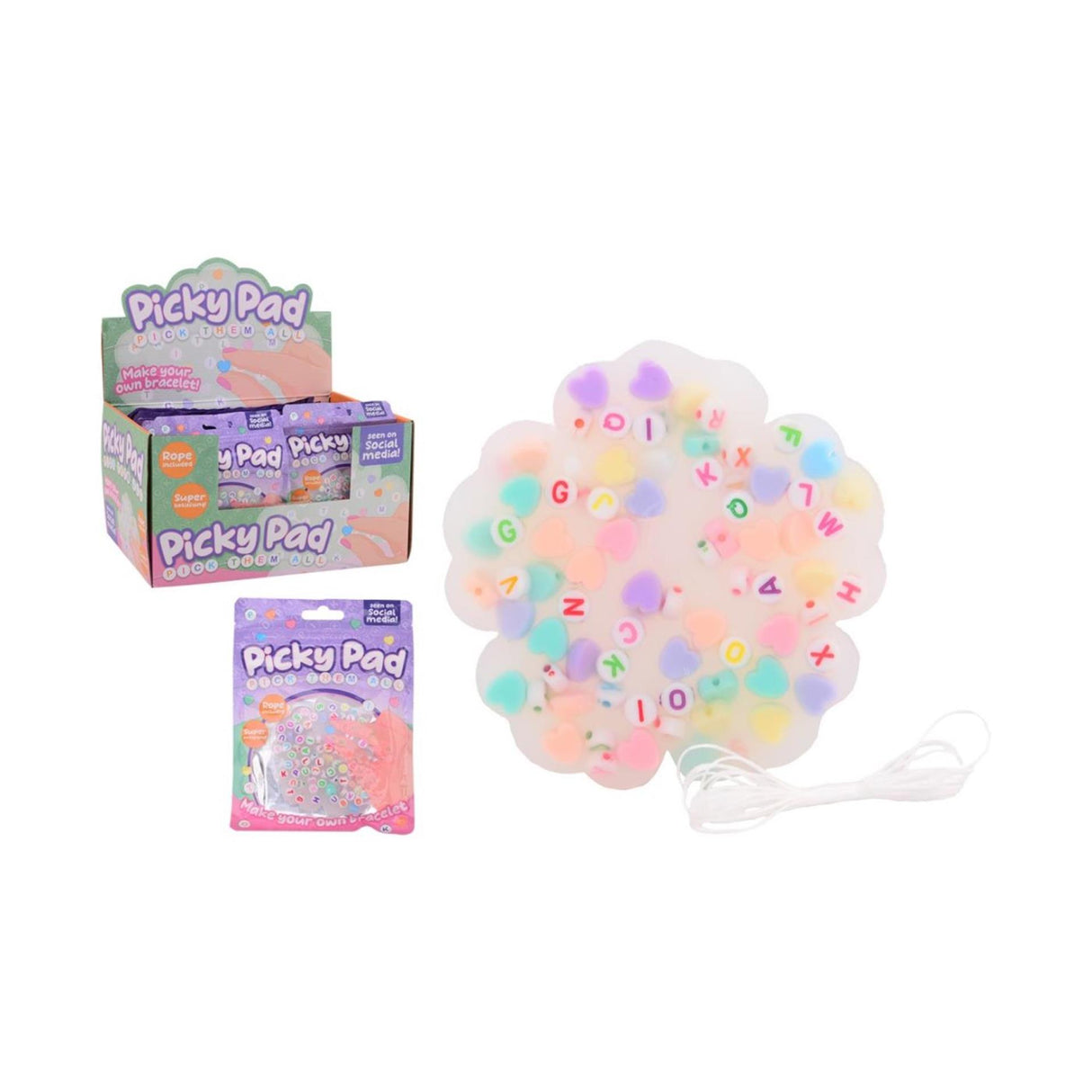 Vybíravá podložka Johntoy vyrob si svůj vlastní náramek