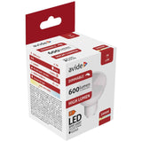 Avide led spot gu10 7w 3000k ww dimbaar