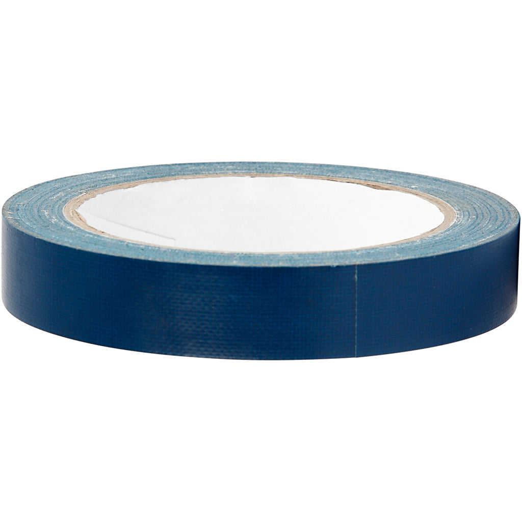 Creativ company canvas tape, b: 19 mm, blauw, 25 m 1 rol