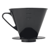 Metaltex koffiefilterhouder nr 4 zwart