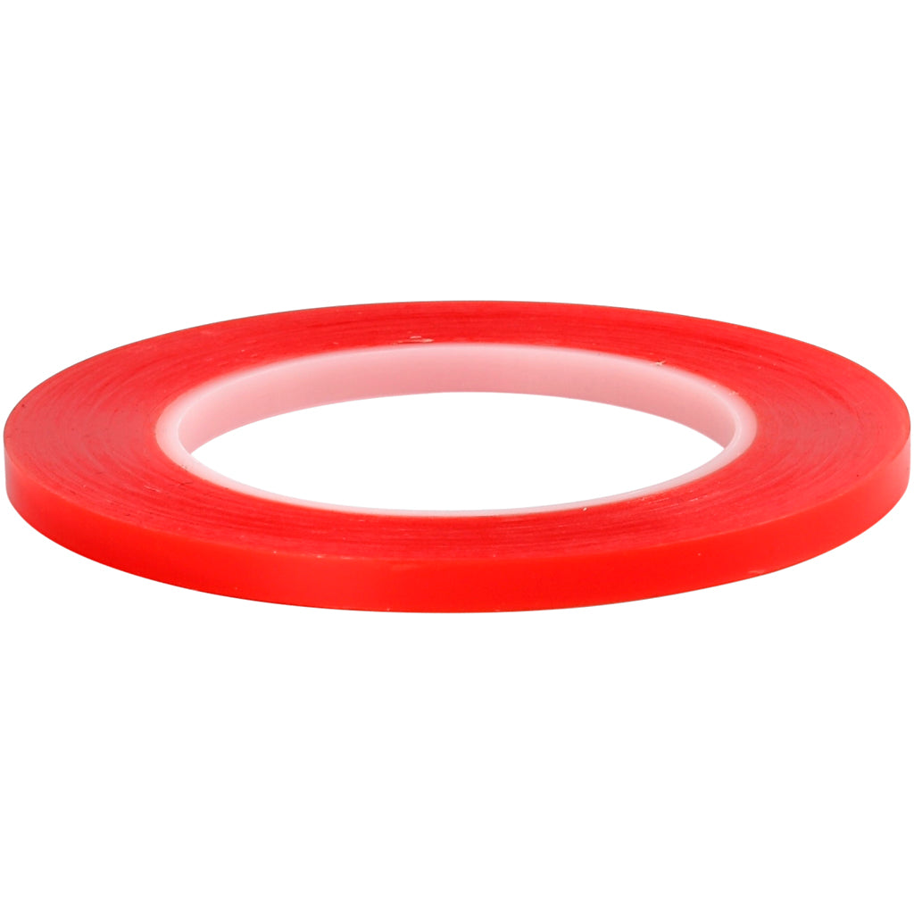 Creativ company dubbelzijdig klevend power tape, b: 7 mm, 25 m 1 rol