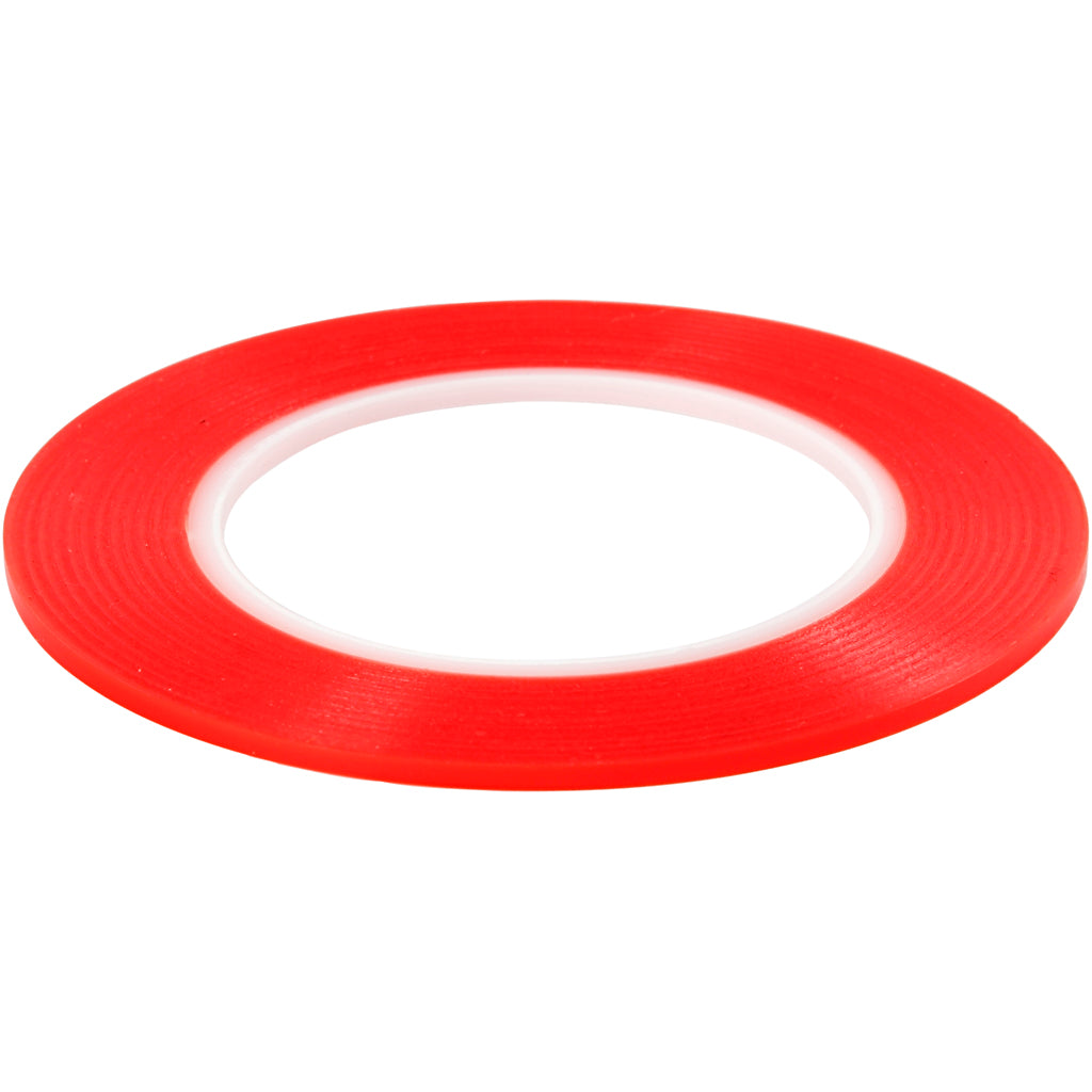Creativ company dubbelzijdig klevend power tape, b: 3 mm, 25 m 1 rol