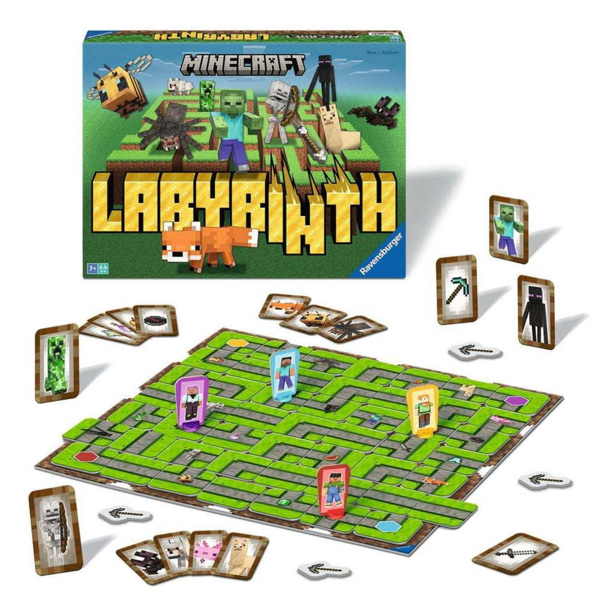 Ravensburger labyrinth board game minecraft