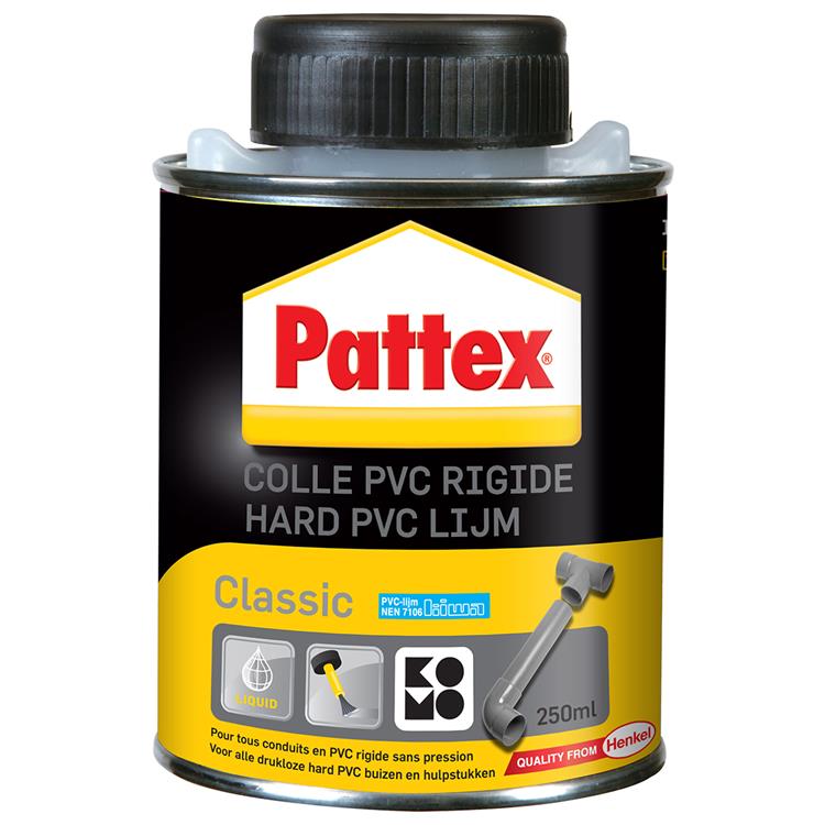 Pattex 1001020 - hard PVC adhesive 250ml | 2 pieces