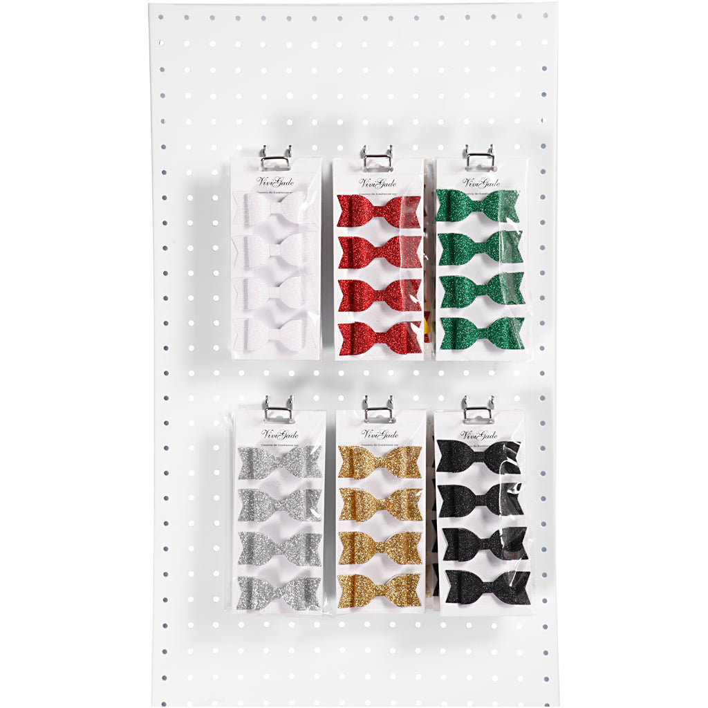 Vivi gade bows, size 31x85 mm, 6x10 box 1 box