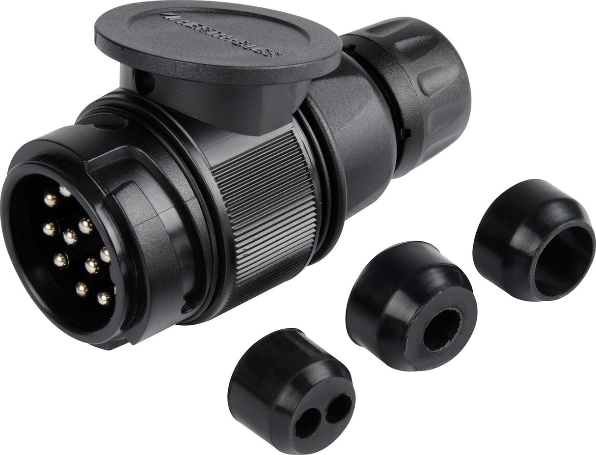 Herth+buss plug 12v 13-pin