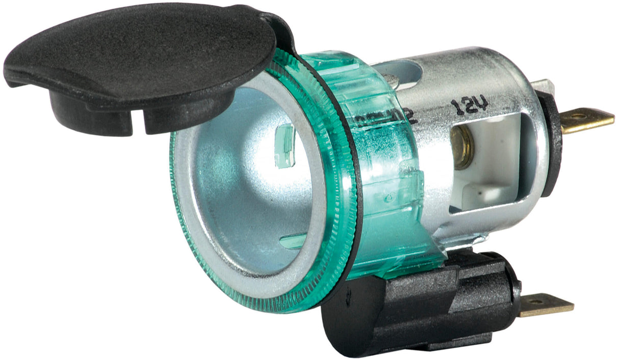 Hella socket power plug-in can rated voltage. 12v 15a