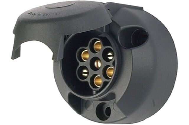 Herth+buss contactdoos sockets 7-pin art. with switch-off contact