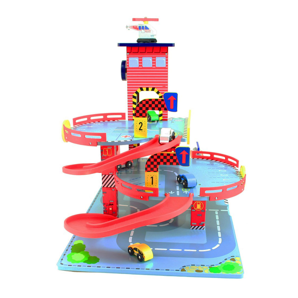 Garáiste adhmaid Mentari Dearg