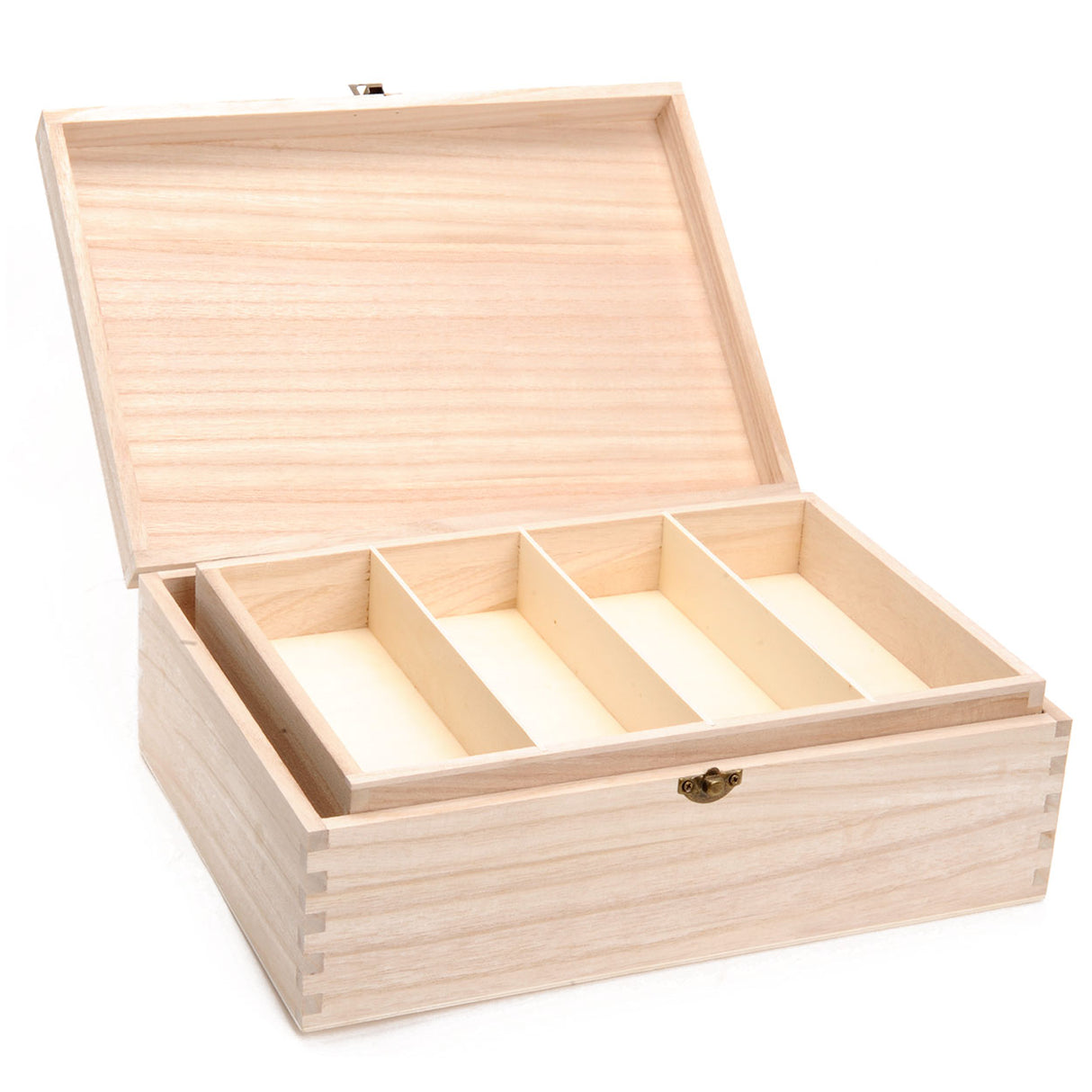 Playwood decorate your own wooden sewing box