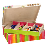 Decorate your own wooden sewing box