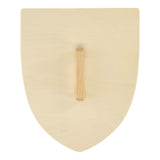 Playwood wooden shield with handle