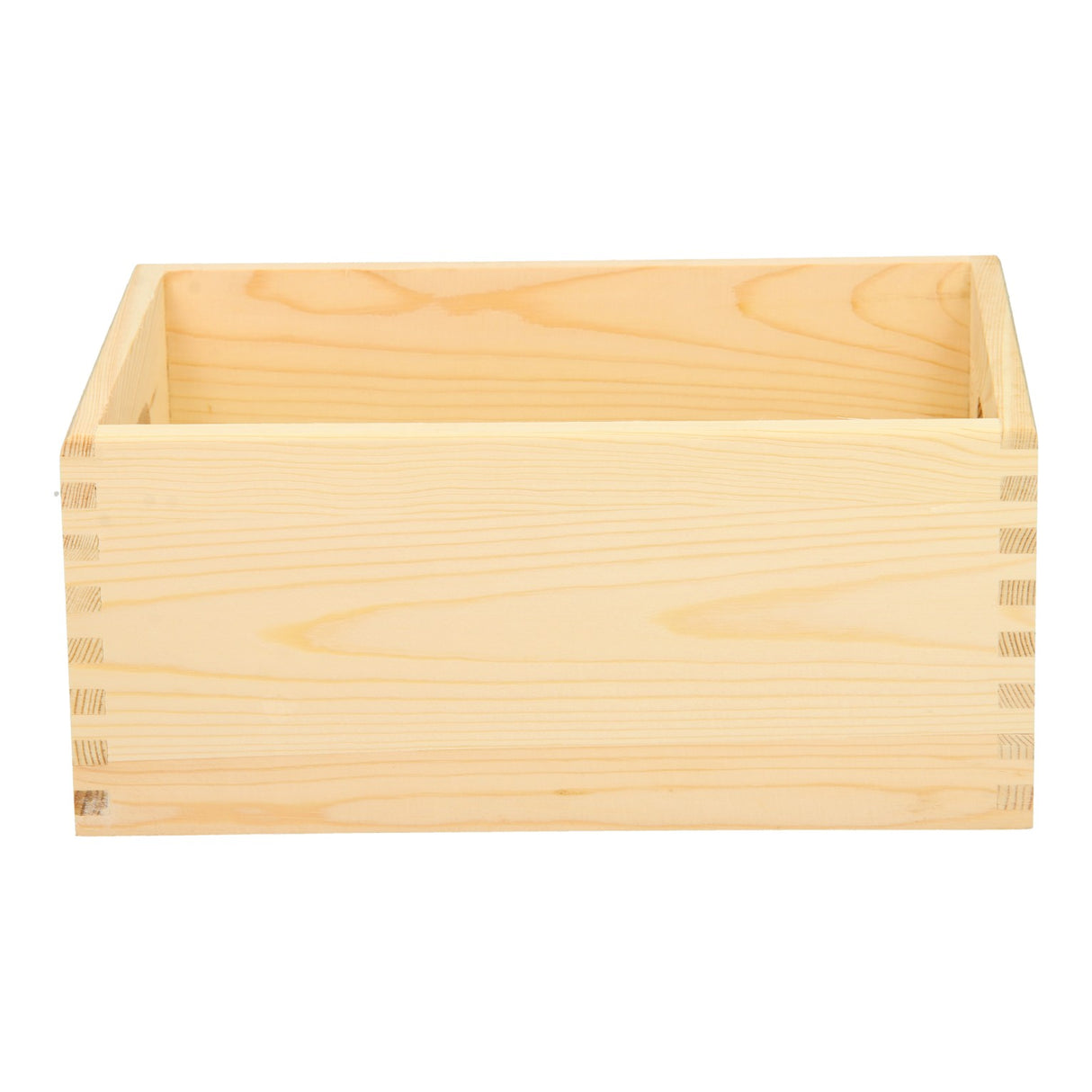 Wooden storage box