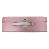 Playwood tekturowe walizki ustawione różowe, 3st.