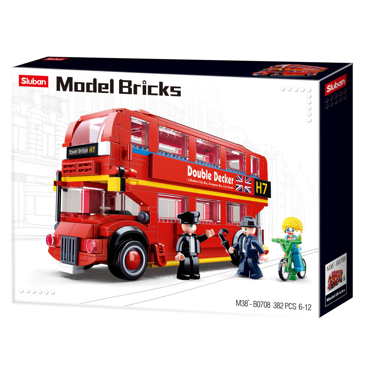 Sluban - London duebel-decker Bus