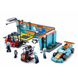 Sluban racing team - pitstraat