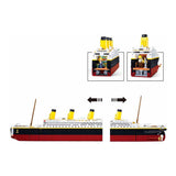 Sluban Titanic extra grande Bouwset, 2401dlg.