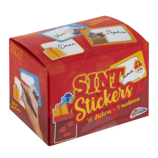 Grafix Sinterklaas gift labels on roll, 50th.