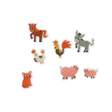 Creafun lipdukai putų ferma | 6 vnt