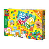 Ses kleuren en materialen sorteren