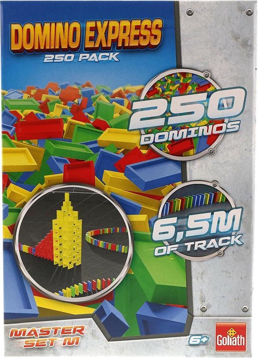 Goliath Domino Express 250 Extra Domino Stones, Master Champion Race Set M