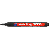 Marqueur Edding 370, largeur de trait 1 mm, noir, 1 pièce