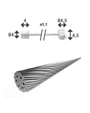 Xlc gear cable sh-x14