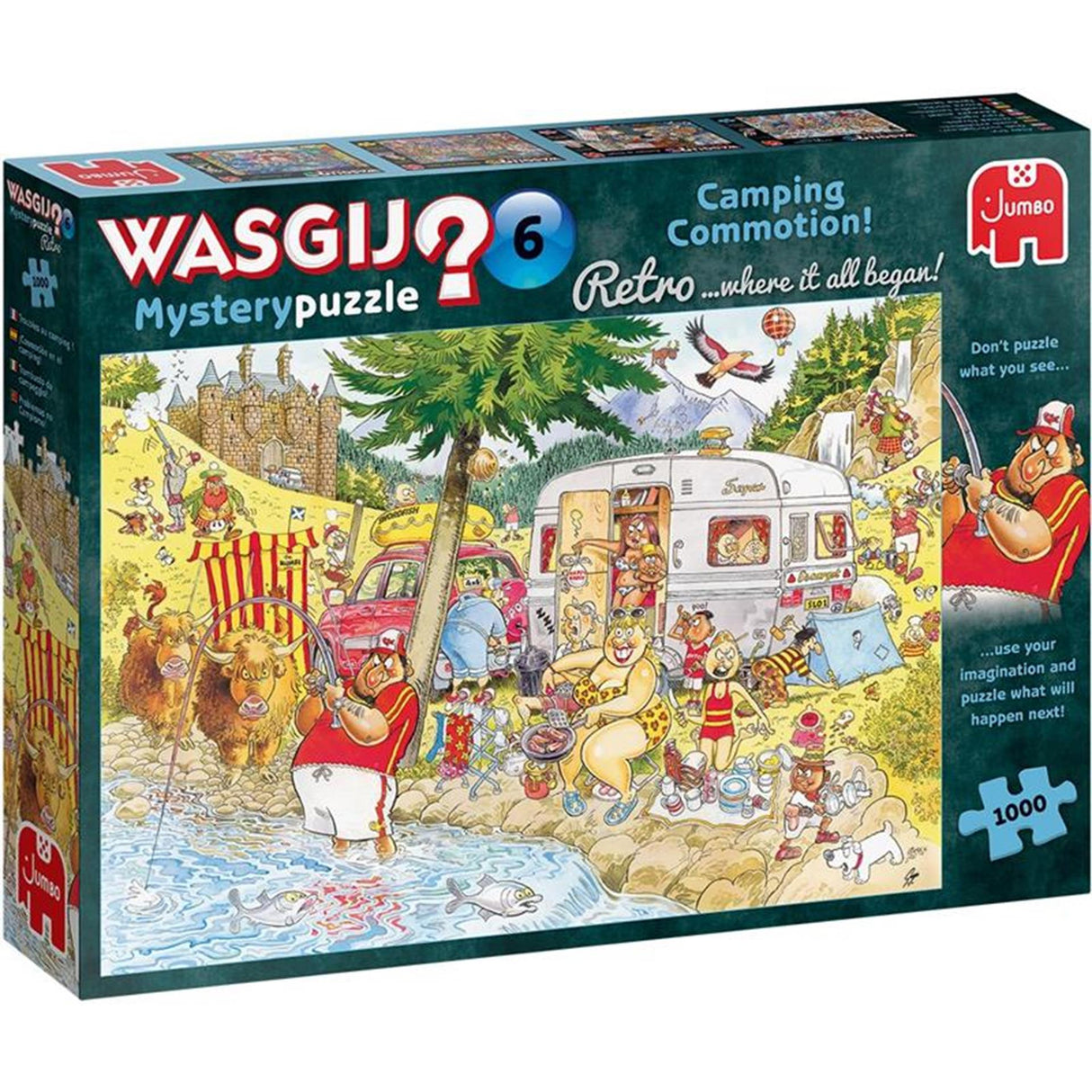 Jumbo wasgij retro mystery 6 - 1000pc