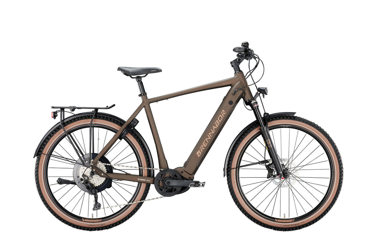 Brennabor electric suv a-82e mod. 22 ebike brennar.adven.a-82e 27.5 56 diam.10sp brown