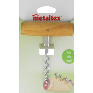 Metaltex Corkscrew Holz Edelstol 10,5 cm