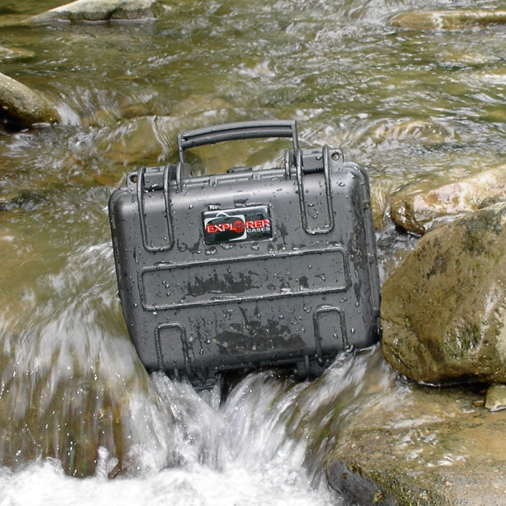 Explorer Cases 5326 Black Suitcase with Pluck Foam