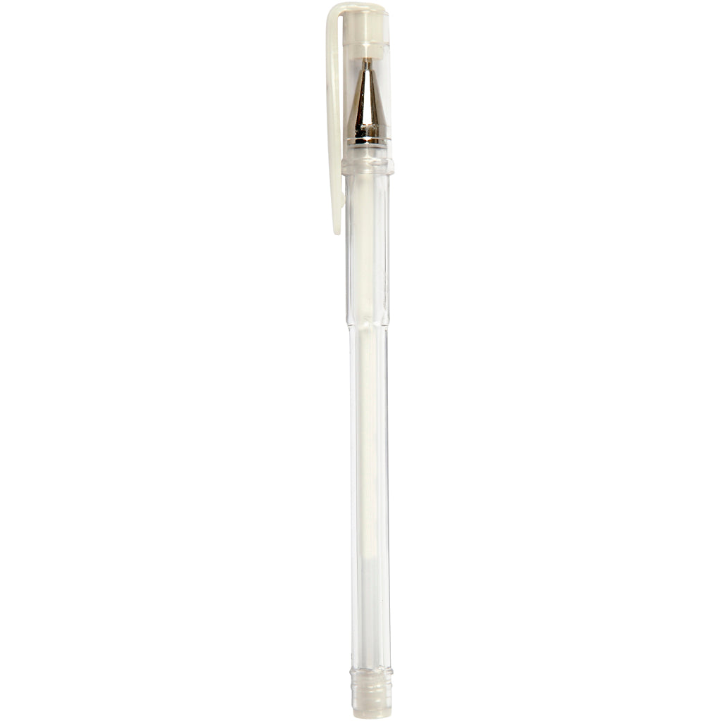 Creativ company gel pen, line width 0.8 mm, white, 6 pieces in a box