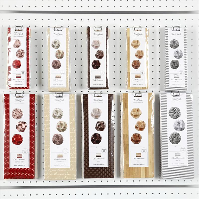 Vivi gade click balls, d 5+9 cm, 10x10 box 1 box