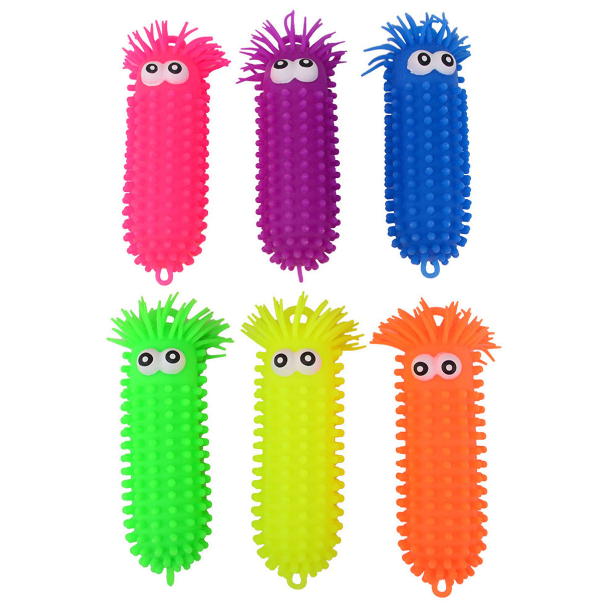 Johoty Fluffy Wurm grouss mat Aen, 28cm