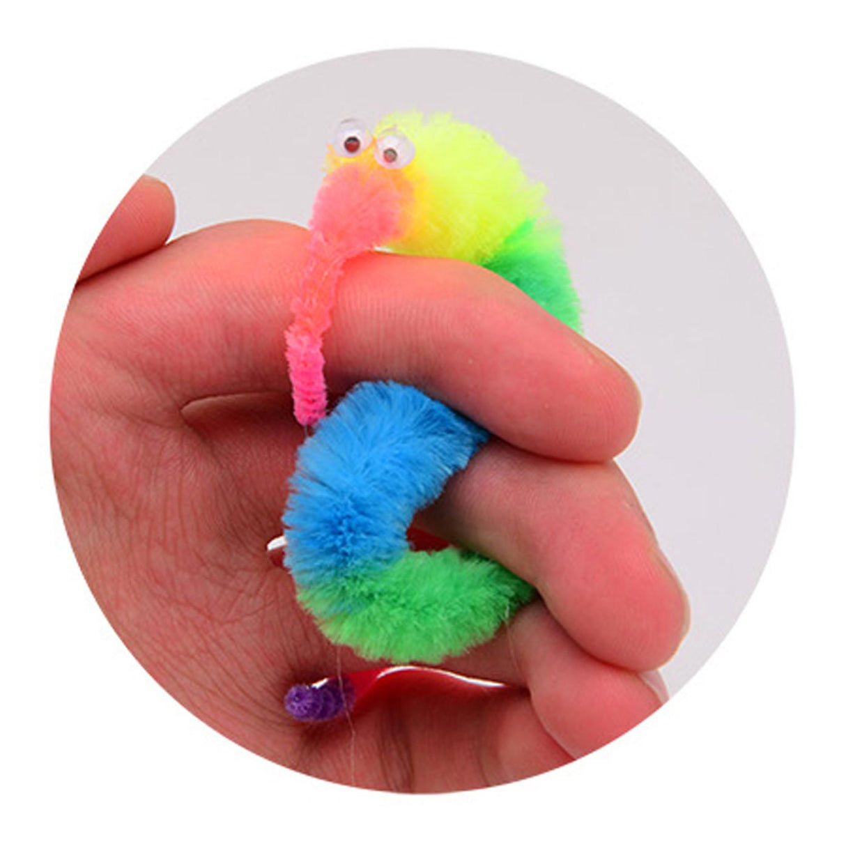 Johntoy Magical Worm Rainbow