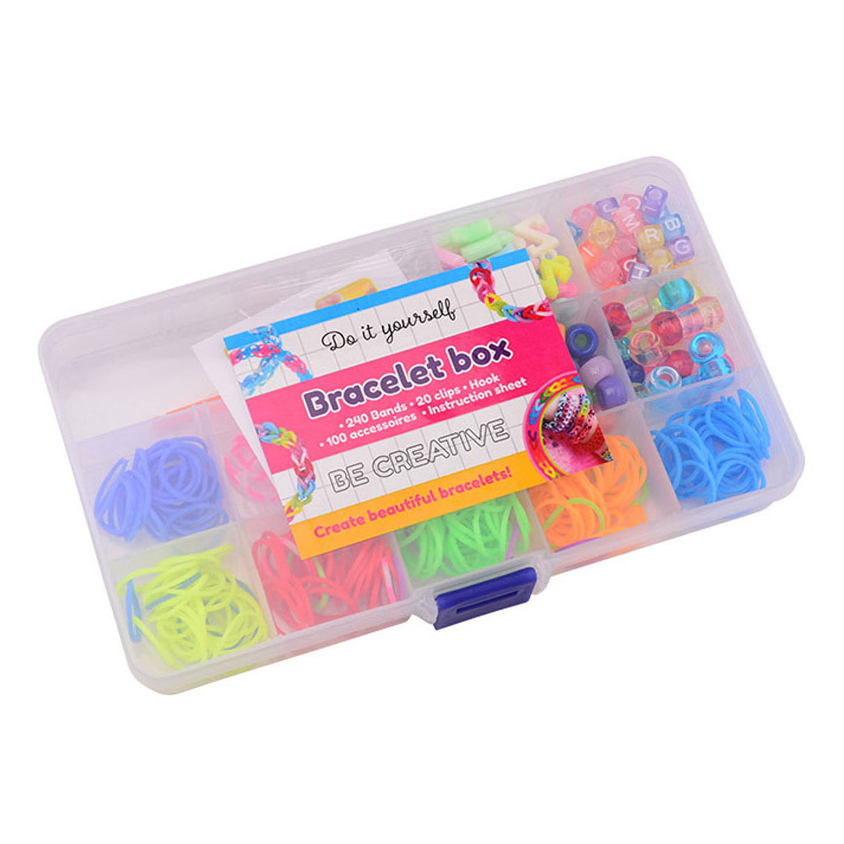 Johntoy loom band set in storage box